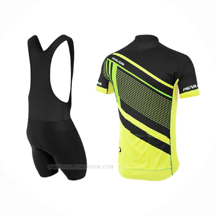 2017 Ropa Ciclismo Pearl Izumi Amarillo Mangas Corta y Culotte Corto